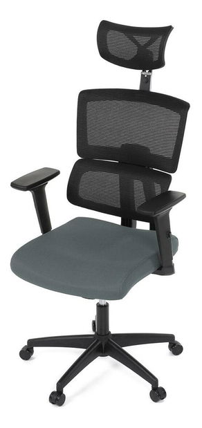 Irodai fotel Kurosadas (szürke + fekete)