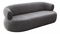 Pohovka trojsedačka Rolla (tmavosivá)