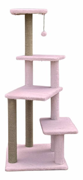 Škrabadlo pre mačky Alesa (ružová)