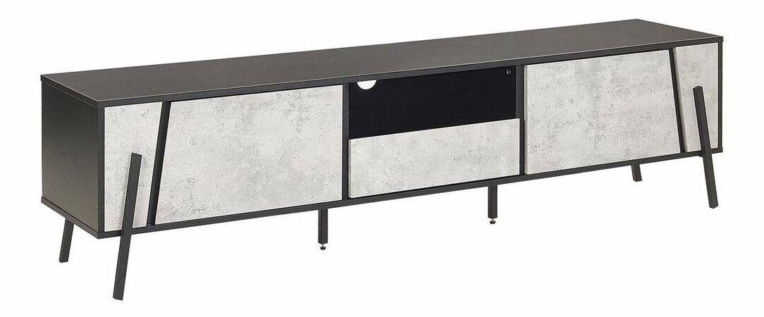 TV stolík/skrinka BIDAR (svetlosivá)