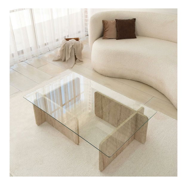 Konferenčný stolík Elizei 1 (travertín)