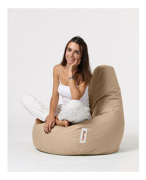 Babzsák Dolce (szürkésbarna)