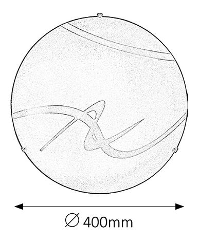Aplică Soley 1819 (alb + transparent)