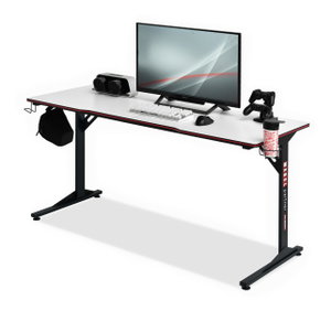 PC stolík Matts 160 (biela + čierna)