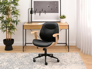 Fotoliu Raynold (stejar negru + negru)