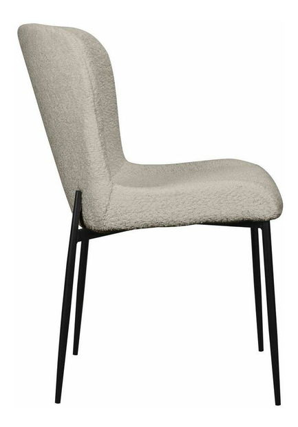 Scaun sufragerie Nebula (gri deschis + negru)