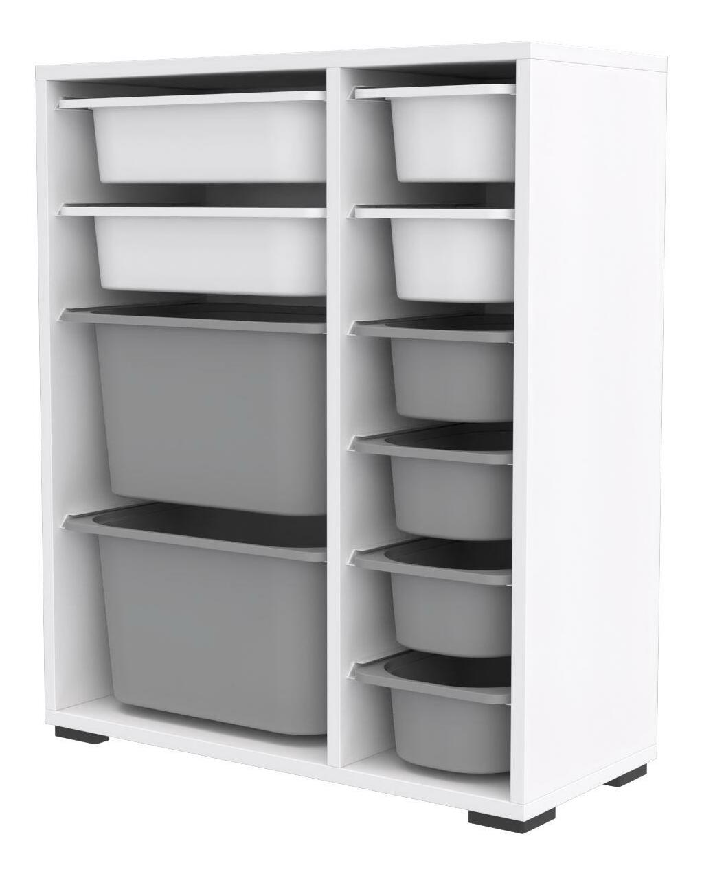 Játékrendszerező Dremonka 10 (fehér + szürke)