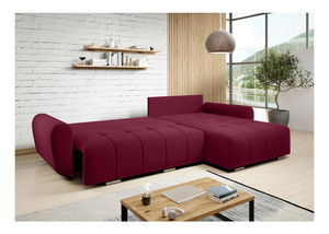 Kutna garnitura Logi (bordo crvena)