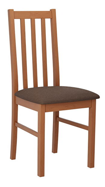 Jedálenská stolička Dalam X (jelša + hnedá)