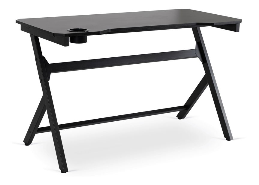 Herný pc stôl Banga (čierna) 