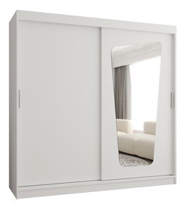 Ormar za garderobu 200 cm Mokka (bijela)