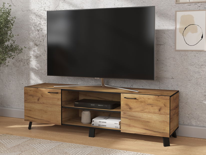 TV stolić Lermon (craft zlatni)