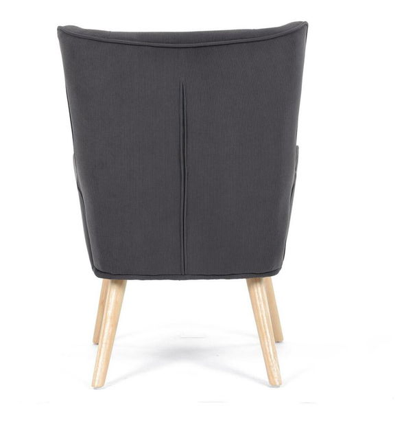 Fotelja Atribuian (tamnosiva)