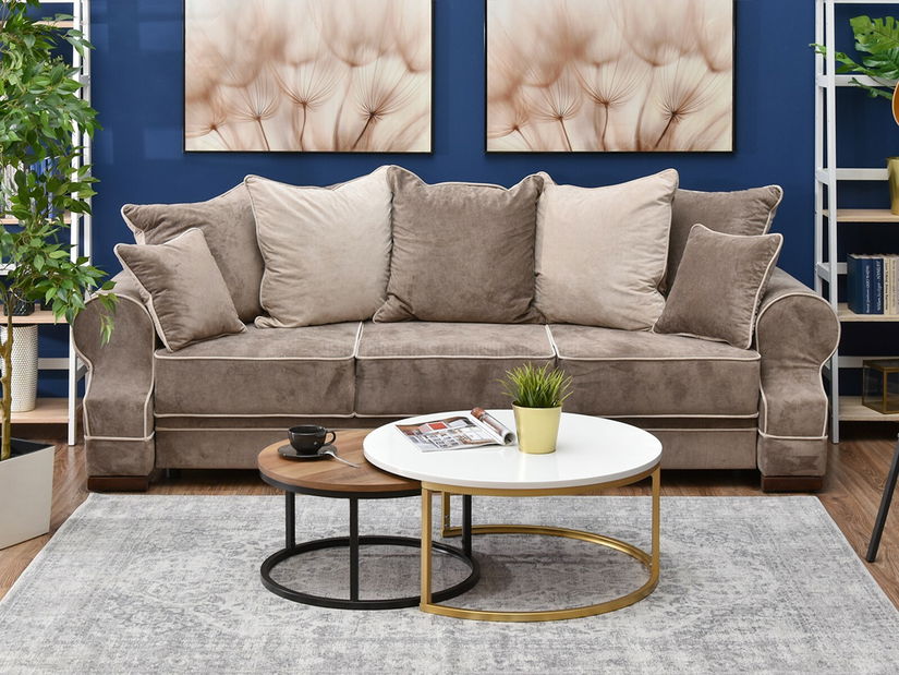 Stolić za kavu Kolja Zest Xl (bijela + zlatna + crna)