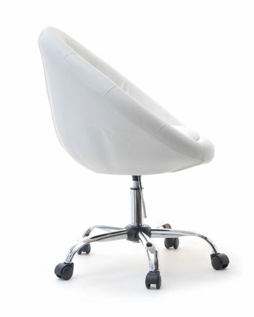 Fotel Lush 4 (fehér + króm)