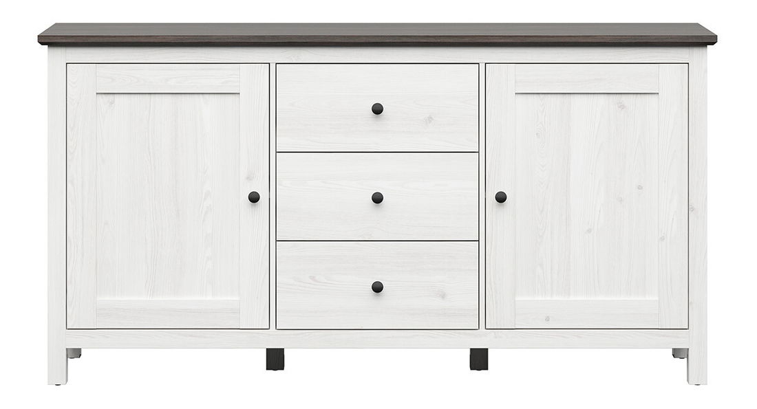 Komoda Hesen KOM2D3S/10/19 (svijetli sibiu ariš + bor larico)