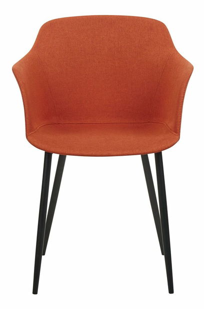 Set 2 ks jedálenských stoličiek Eleni (oranžová)