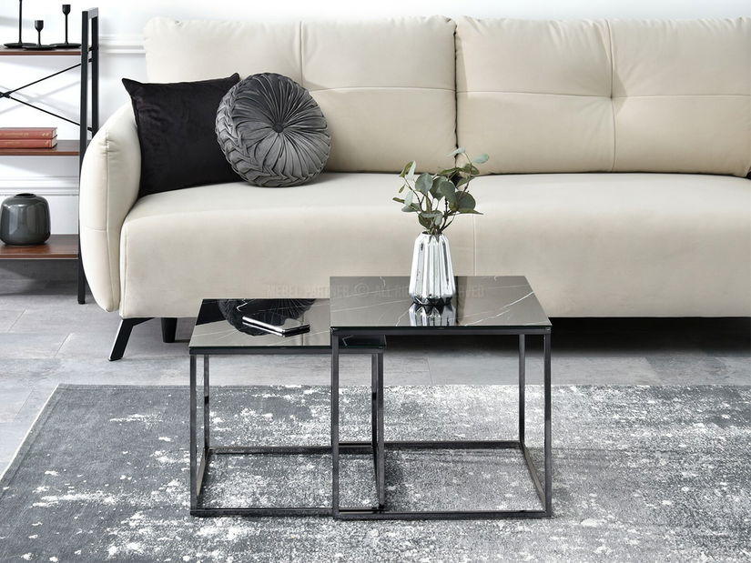 Konzolový stolík Prana Law (čierna)