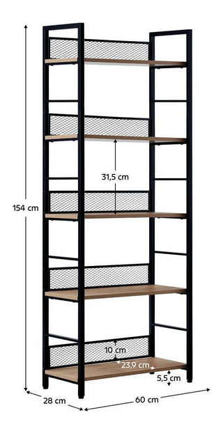 Raft Kuomintang 2 (stejar + negru) 