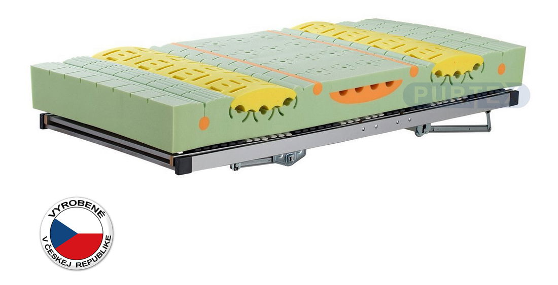 Penový matrac Elastic HR H2 Atypický rozmer (cena za 1 m2) (T2)