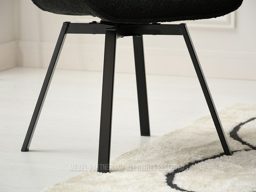 Scaun Aranbura (negru + auriu)