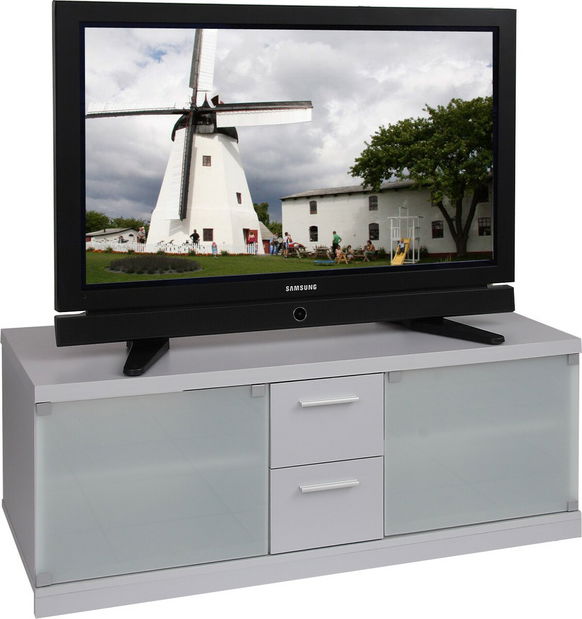 TV stolík/skrinka Panoramic 42 Hliníková