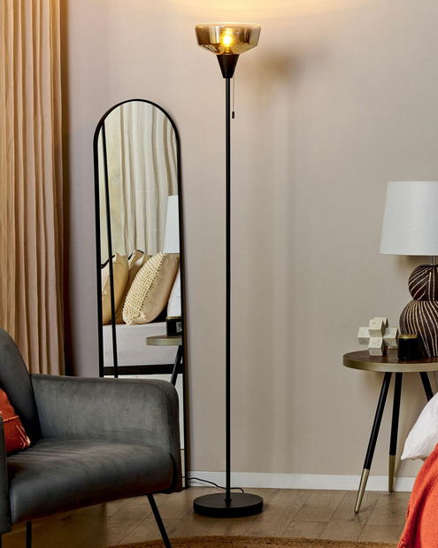 Állólámpa Theemin (fekete + arany) 