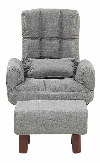 Kreslo OLAINE (sivá)