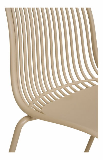 Záhradná stolička Badelia (piesková)