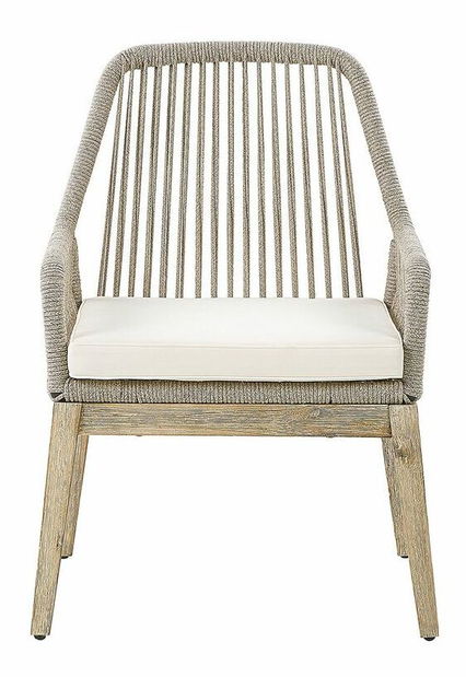 Záhradný set OLIBIA (pre 6 osôb) (sivá) (so stoličkami)