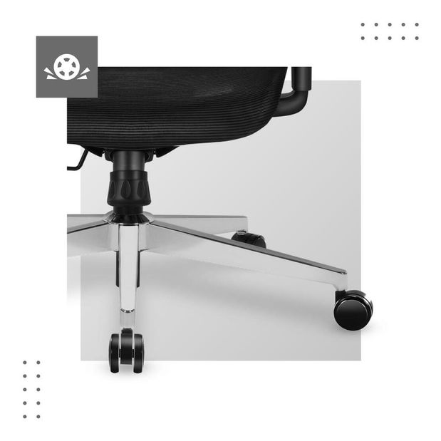 Irodai fotel Eclipse 9.5 (fekete)