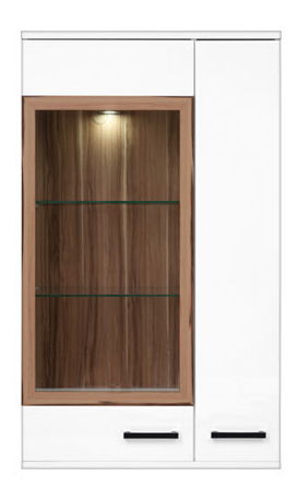 Vitrína na stenu BRW Dolomit SFW1W1D/13/8