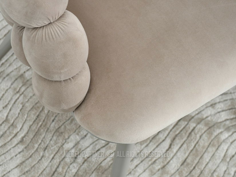 Jedálenská stolička Logico (béžová + sivá)