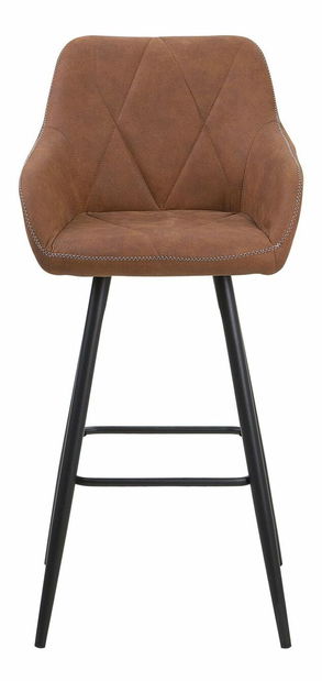 Set barskih stolica 2 kom. Dakien (zlatno smeđa)