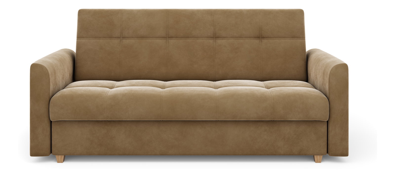 Pohovka dvojsedačka Luna (žltá)