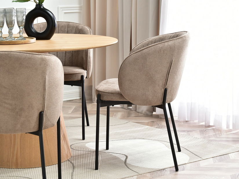 Stolička Felix (béžová + čierna)