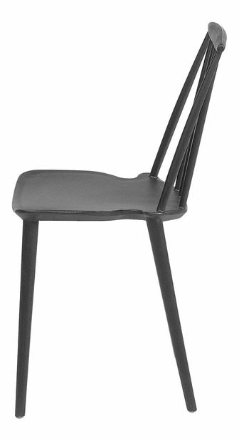 Set blagovaonskih stolica 2 kom. Vendor (crna)