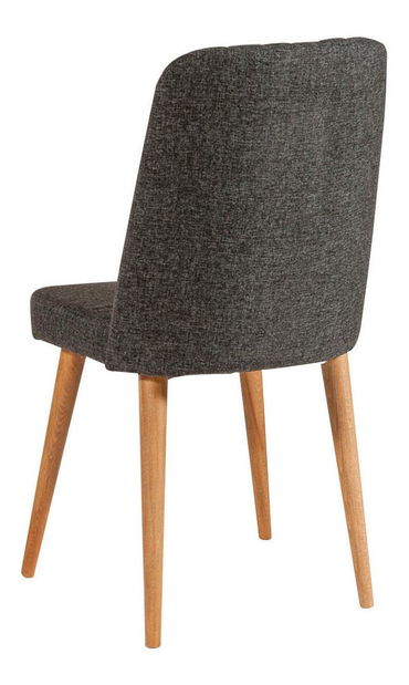 Scaun sufragerie Vlasta 2 (pin atlantic + antracit)