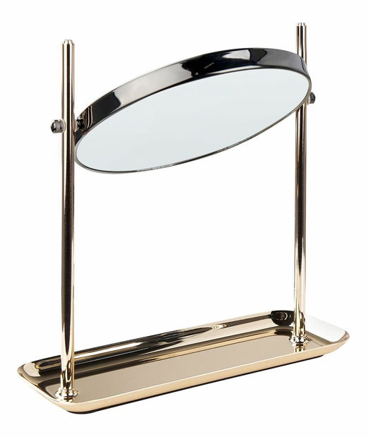 Oglindă cosmetică Faix (auriu)