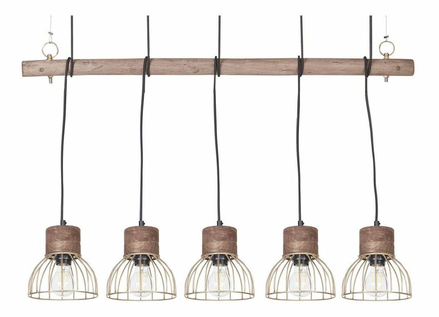 Závesné svietidlo Ved (svetlé drevo) 