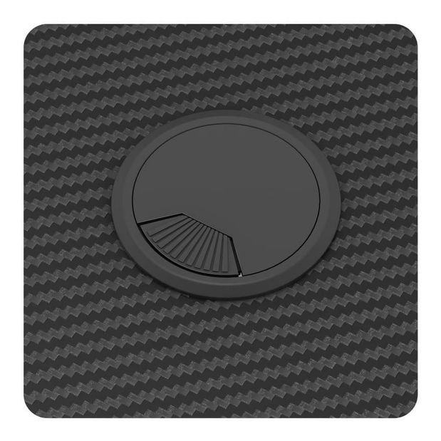 Masă PC Hyperion 1.7 (negru + multicolor) (cu iluminat LED)