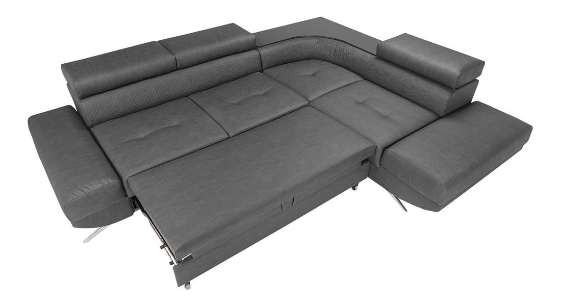 Rohová sedačka BRW Altro 2F.REC (antracit) (P) *výpredaj