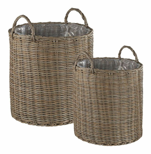 Set posuda za cvijeće 2 kom. BITLY (bež)