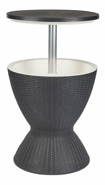 Barový stolík Aysa (čierna)