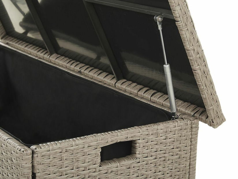 Box de depozitare 126x46 cm MINTARO (bej)