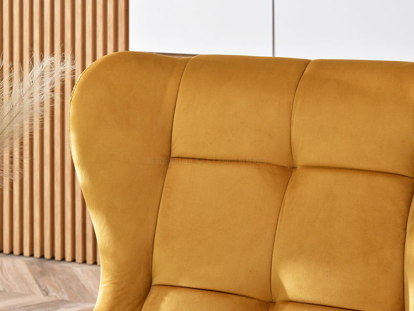 Relaxačné kreslo Norweien (čierna)