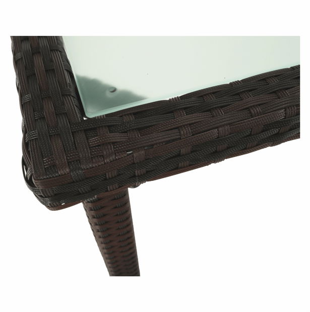 Záhradný set 9-dielny Menaro (hnedá + béžová)