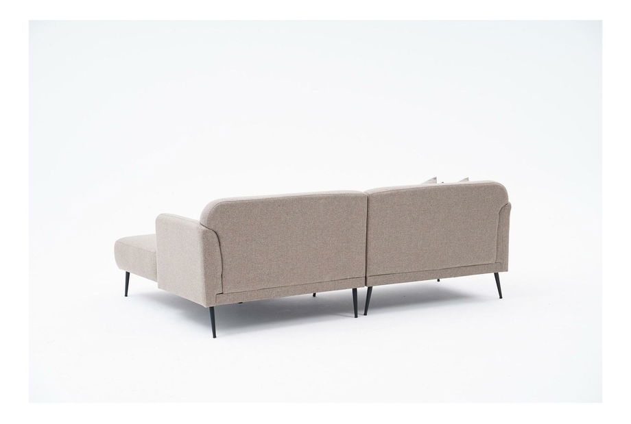 Sarokkanapé Revosatta (J) (barna + fekete)