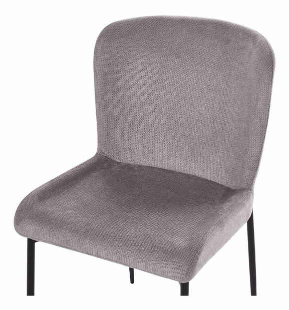 Set 2 buc scaune sufragerie Adana (gri închis)