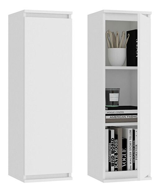Mobilier camera de zi Megaherzios (alb) (fără iluminat)